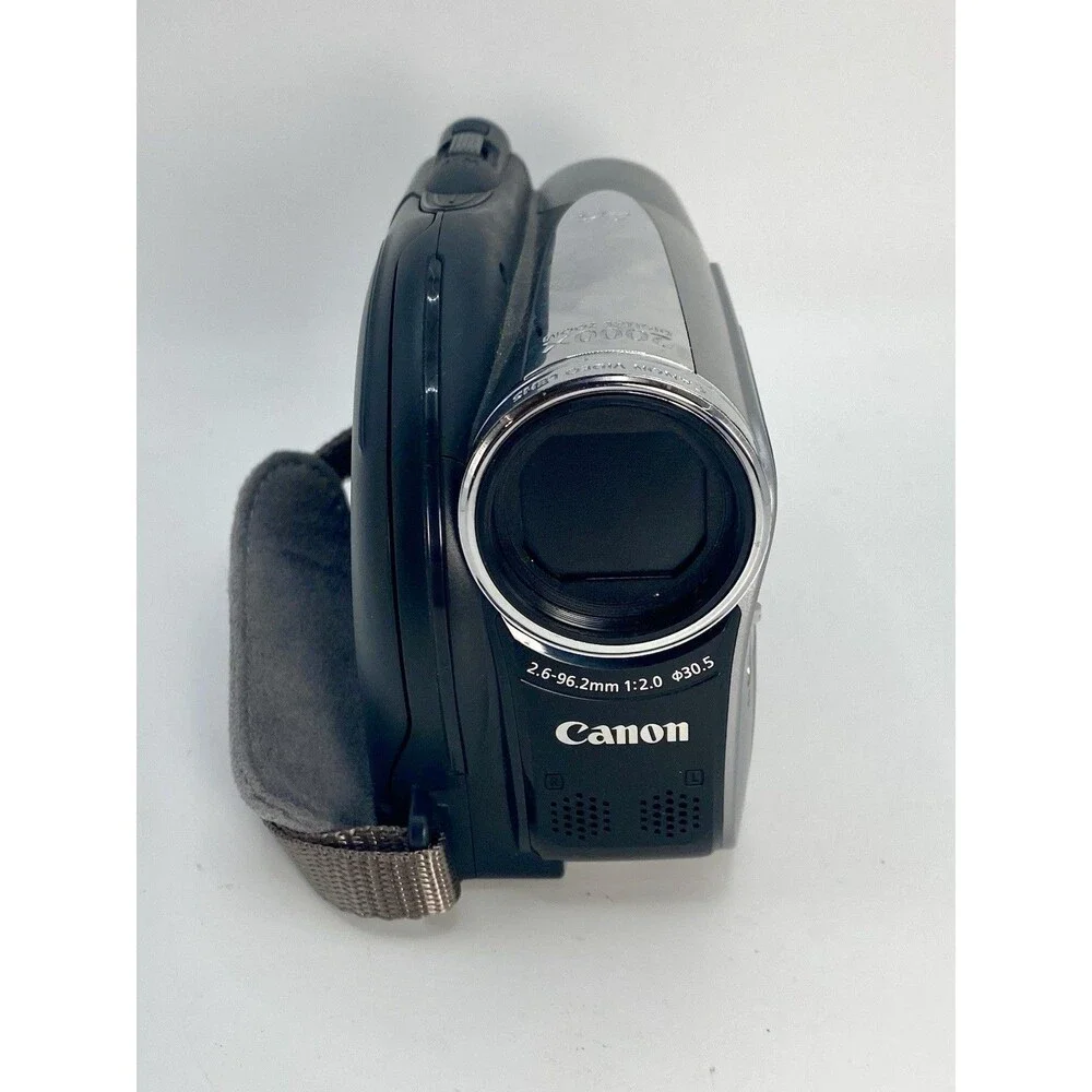 Canon DC410 Mini DVD Camcorder Video Camera LCD Screen 41x Zoom Works W/battery